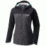 Columbia Crest to Creek Hybrid Shell Jacket - Women's, Black, Shark, L, 1770801010L