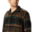 Columbia Deschutes River Heavyweight Flannel - Mens, Olive Green Oversized Check, Medium, 1736221319-M