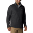 Columbia Great Hart Mountain III Half Zip Sweatshirt, Black Heather, 2XL - Mens, 1625231010-XXL