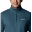 Columbia Great Hart Mountain III Half Zip Sweatshirt - Mens, Night Wave Heather, Large, 1625231414NgtWveHthL