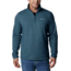 Columbia Great Hart Mountain III Half Zip Sweatshirt - Mens, Night Wave Heather, Large, 1625231414NgtWveHthL