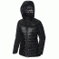 Columbia HeatZone 1000 TurboDown Hooded Jacket - Women's-Black-Medium