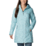 Columbia Heavenly Long Hooded Jacket - Womens, Aqua Haze, Small, 1738161321S