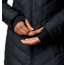 Columbia Heavenly Long Hooded Jacket - Womens, Black, L, 1738161-012-L
