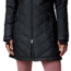 Columbia Heavenly Long Hooded Jacket - Womens, Black, L, 1738161-012-L
