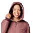 Columbia Heavenly Long Hooded Jacket - Womens, Fig, L, 1738161-609-L