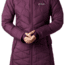 Columbia Heavenly Long Hybrid Jacket - Womens, Black Cherry, Extra Small, 1859731522-XS
