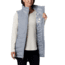 Columbia Heavenly Long Vest - Womens, Tradewinds Grey, Medium, 1859741032-M