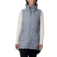 Columbia Heavenly Long Vest - Womens, Tradewinds Grey, Medium, 1859741032-M