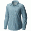 Columbia Irico Long Sleeve Shirt - Women's-Teal Heather-Small