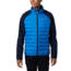 Columbia Lake 22 Hybrid Down Jacket - Men's, Azure Blue, Collegiate Navy, Small, 1864604463-S