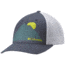 Columbia Mesh Snap Back Hat-Zinc/Graphic Mountain-One Size