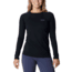 Columbia Midweight Stretch Long Sleeve Top - Womens, Black, Medium, 1639021-011-M