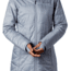 Columbia Mighty Lite Hooded Jacket - Womens, Tradewinds Grey, Size Large, 146877-032-L