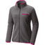 Columbia Mountain Crest Full Zip Jacket - Women's-Shark Heather/Deep Blush-Large