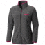 Columbia Mountain Crest Full Zip Jacket - Women's, Shark Heather, Fuchsia, Large, 1740501014-L