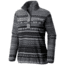 Columbia Mountain Side Printed Pull Over Jacket - Womens, Black, Extra Large, 1715661012-XL