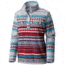 Columbia Mountain Side Printed Pull Over Jacket - Women's, Lagoon, Medium, 1715661457-M