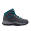 Columbia Newton Ridge Plus Waterproof Amped Hiking Boot - Womens, Shark/River Blue, 9.5US, 1718821013Shk,RvrBl9.5