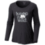Columbia Outdoor Elements Long Sleeve Tee - Womens, Black Heather, Extra Large, 1804751010-XL