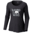 Columbia Outdoor Elements Long Sleeve Tee - Womens, Black Heather, Large, 1804751010-L