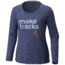 Columbia Outdoor Elements Long Sleeve Tee - Women's, Nocturnal Heather, Large, 1804751466-L