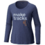 Columbia Outdoor Elements Long Sleeve Tee - Womens, Nocturnal Heather, Large, 1804751466-L