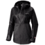 Columbia OutDry Explorer Hybrid Rain Jacket - Womens, Black, Charcoal Heather, M, 1781001010M