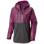 Columbia OutDry Explorer Hybrid Rain Jacket - Womens, Intense Violet, Charcoal Hthr, L, 1781001519L