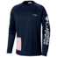 Columbia PFG Fish Series Terminal Tackle Long Sleeve - Mens, Coll Navy/US Flag Graphic, Large, 1792691465-L