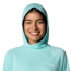 Columbia PFG Tidal Tee II Hoodie - Womens, Gulf Stream, S, 2113691-499-S