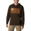 Columbia PHG Game Flag II Hoodie - Mens, Cordovan/Blaze Big Game Flag, Extra Large, 2013311231CvnBlzBigGmeFlgXL