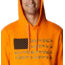 Columbia PHG Game Flag II Hoodie - Men's, Phg Orange/Black Game Flag, Large, 2013311803PHGOrngBckGmeFlgL