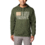 Columbia PHG Game Flag II Hoodie - Men's, Surplus Green/Sahara Duck Flag, Small, 2013311347-S