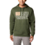 Columbia PHG Game Flag II Hoodie - Mens, Surplus Green/Sahara Duck Flag, Extra Large, 2013311347-XL