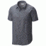 Columbia Pilsner Peak II Short Sleeve - Men's -Ash Grey-Large