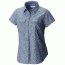 Columbia Pilsner Peak Novelty Short Sleeve Shirt - Women's-Bluebell-Medium