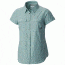 Columbia Pilsner Peak Novelty Short Sleeve Shirt - Women's-Dusty Green-Small