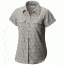 Columbia Pilsner Peak Novelty Short Sleeve Shirt - Womens, Flint Grey Digi Shibori Prt, S, 1710501027S