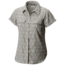 Columbia Pilsner Peak Novelty Short Sleeve Shirt - Womens, Flint Grey Digi Shibori Prt, L 1710501027L