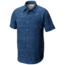 Columbia Pilsner Peak Print Mens Short Sleeve Shirt - Mens, Carbon, Woodgrain, M 1654252469M