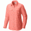 Columbia Pilsner Peak Stripe Long Sleeve Shirt - Women's-Lychee-Small