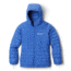 Columbia Powder Lite Girls Hooded Jacket - Girl's, Arctic Blue, Large, 1802933446-L