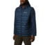 Columbia Powder Lite Hybrid Jacket - Men's, Collegiate Navy Heather Stripe Print, Extra Large, 1864631464-XL