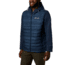 Columbia Powder Lite Hybrid Jacket - Mens, Collegiate Navy Heather Stripe Print, Small, 1864631464-S