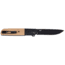 Columbia River Knife &amp; Tool Bamboozled, Folding Knife, Assisted Opening, 3.34" Drop Point Blade, D2 Blade Steel, 7.81" Overall Length, Oxide Finish, Black, Brown G10 Handle, Liner Lock, 5720B
