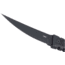 Columbia River Knife & Tool HZ4, Fixed Blade Knife, 4.76" Trailing Point Blade, SK-5 Blade Steel, 8.88" Overall Length, Titanium Nitride Finish, Black, Black G10 Grips, Includes Sheath, 2924