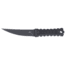 CRKT HZ4 Fixed Blade Knife, 4.76in, SK-5, Trailing Point, G10 Black Handle, 2924
