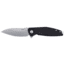 CRKT Ibis Folding Knife, 3.09in, 8Cr13MoV Stainless Steel Blade, Drop Point Blade, Stainless Steel Handle, 2540