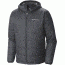 Columbia Saddle Chutes Hooded Jacket - Men's-Graphite-X-Large